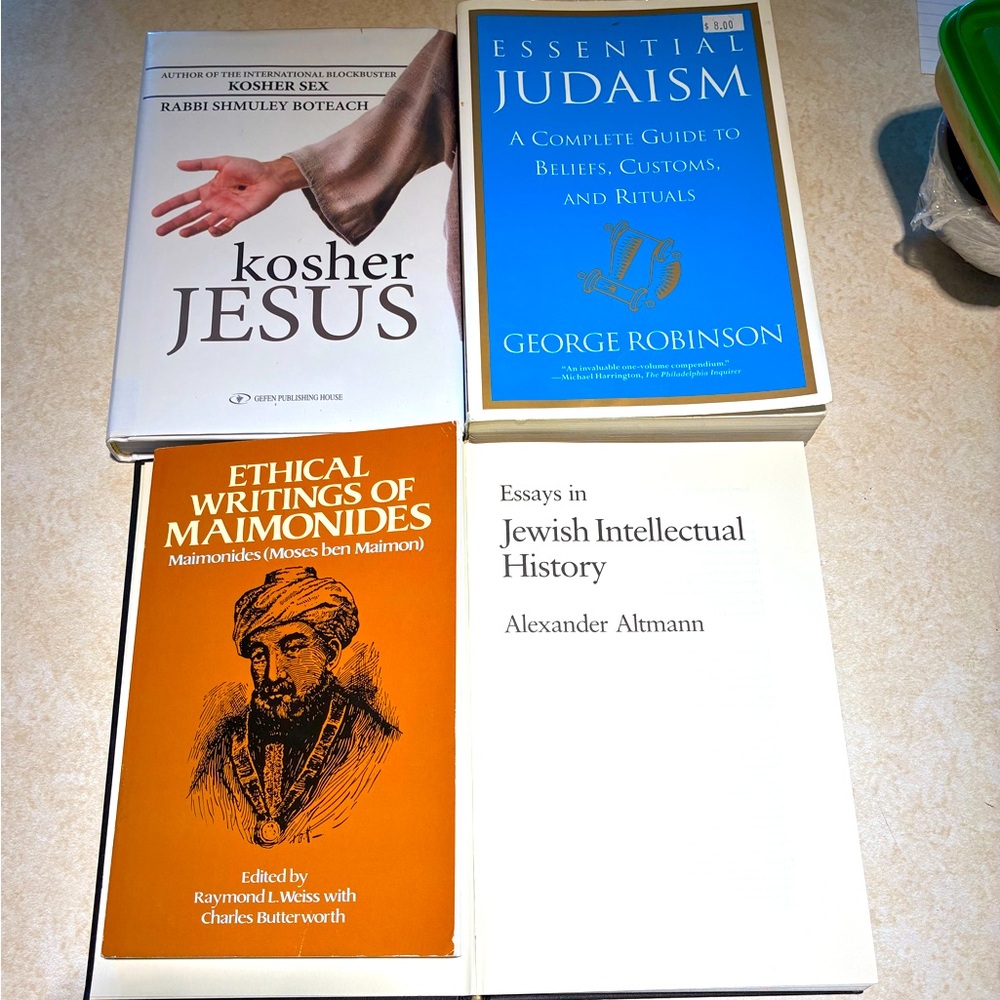 Judaism Jewish Religion Book Lot